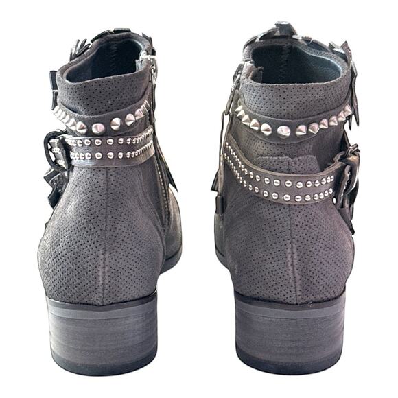 NIB OVYE by Cristina Lucchi Italian Leather Ankle Boots Size 40 (US 9.5-10) - Picture 5 of 13